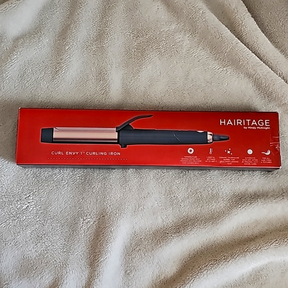 Hairitage by Mindy McKnight Curl Envy 1-1/4" Curling Iron